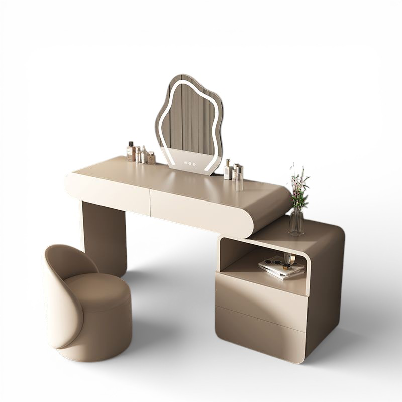 Wabi-Sabi Extendable Dressing Table with Storage DRT-104