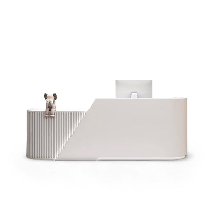 L-Shaped Beauty Salon Cashier Desk RD-114