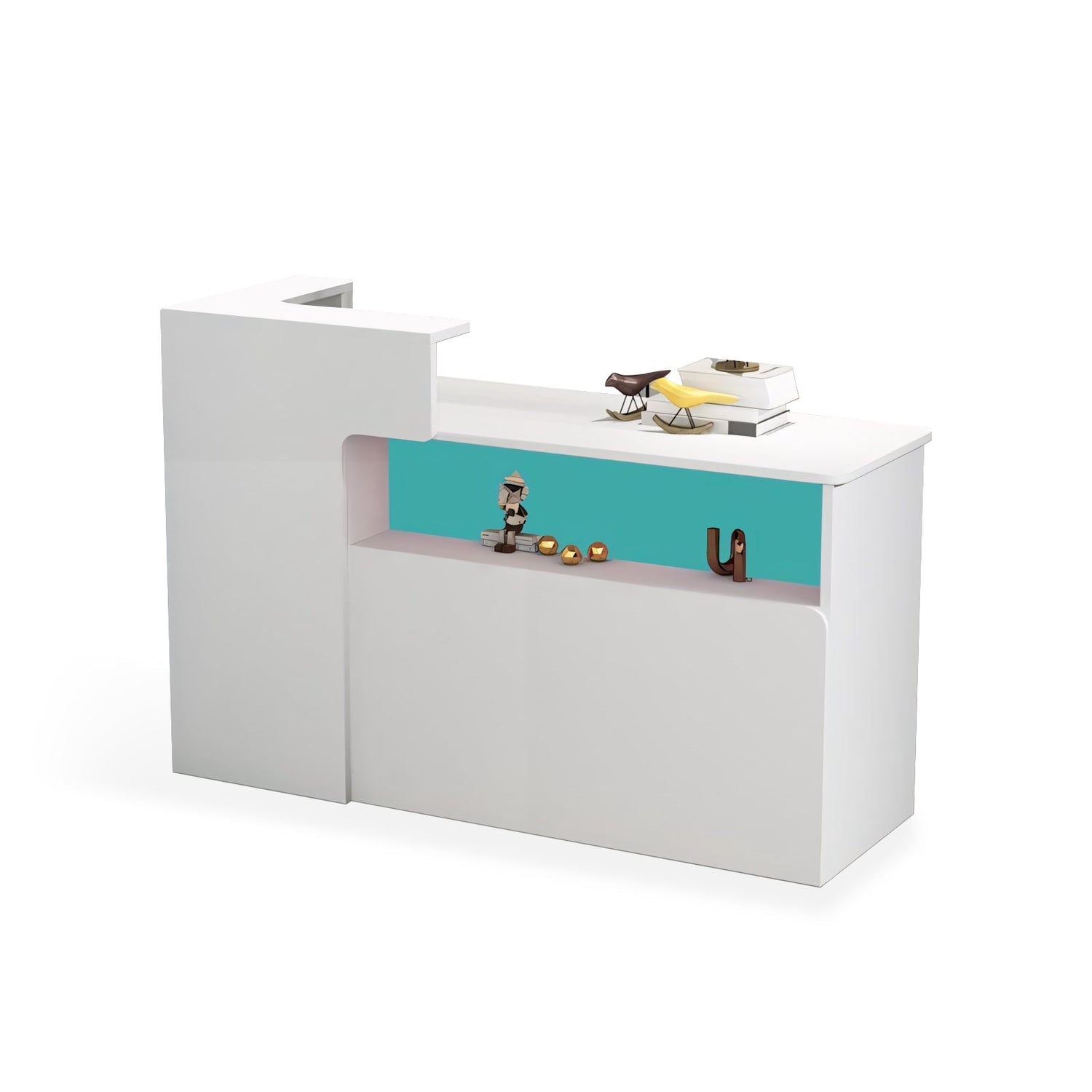 Modern Minimalist Small Corner Cashier Reception Counter RD-183