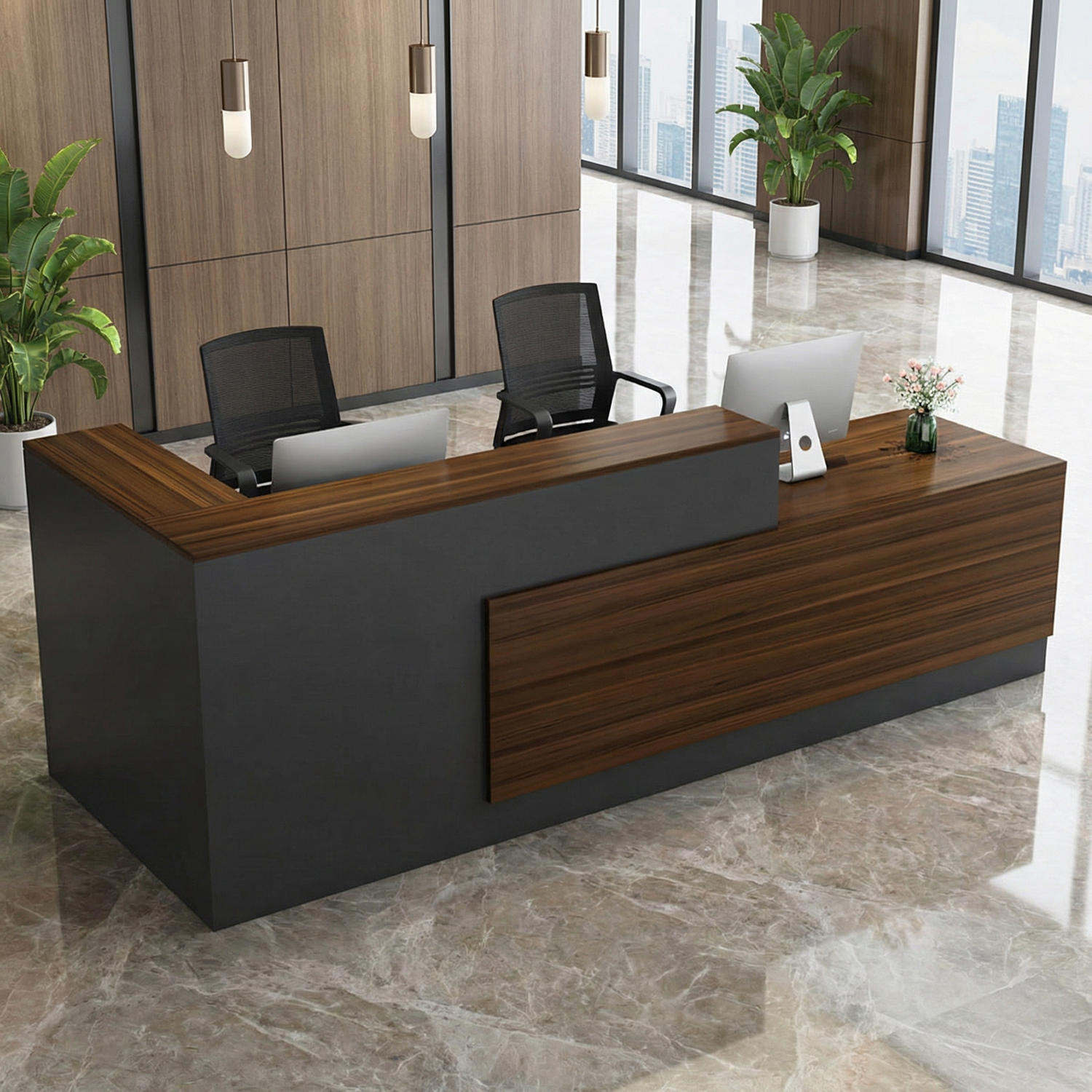 Sleek Salon Office Shop Store Institution Reception Desk RD-202
