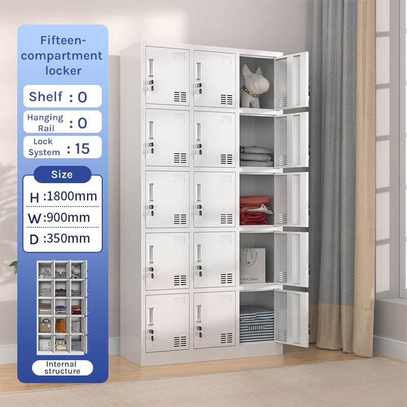 Steel Office Filing Cabinet &amp; Changing Locker for Workplace Storage FC-005