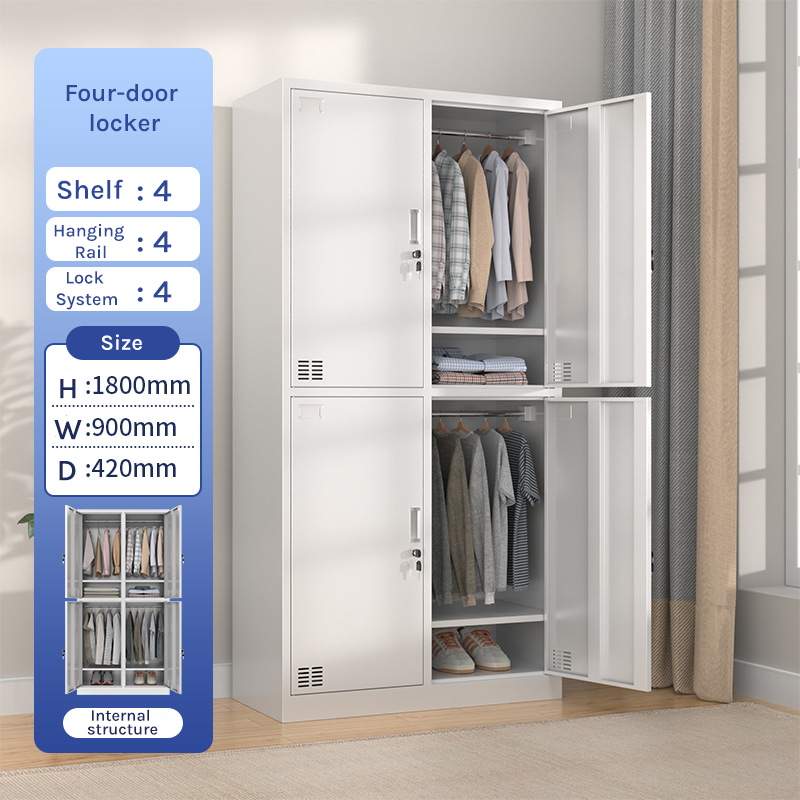 Steel Office Filing Cabinet &amp; Changing Locker for Workplace Storage FC-005