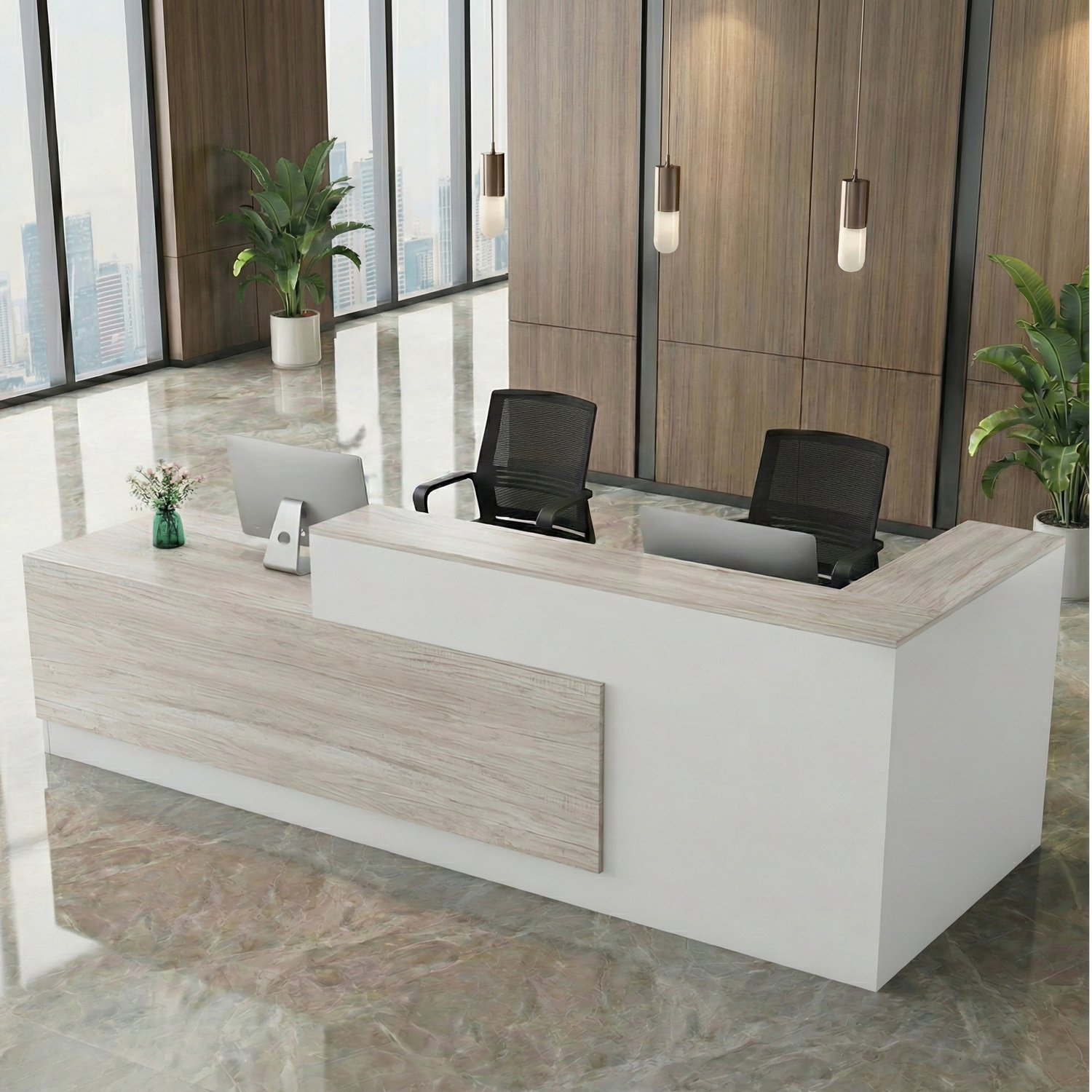 Sleek Salon Office Shop Store Institution Reception Desk RD-202