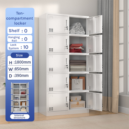 Steel Office Filing Cabinet &amp; Changing Locker for Workplace Storage FC-005