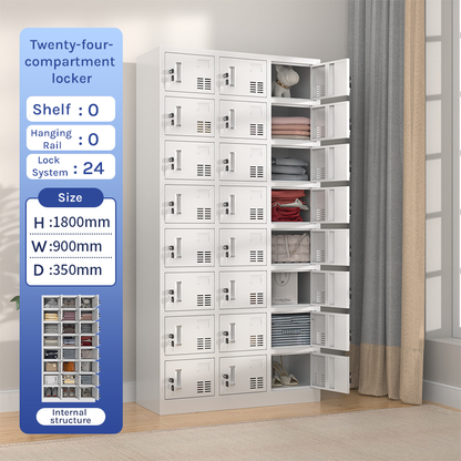 Steel Office Filing Cabinet &amp; Changing Locker for Workplace Storage FC-005