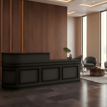 Modern Curved Panel Reception Desk RD-225