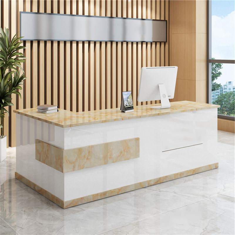 Modern Lacquered Reception Counter for Salon, Boutique &amp; Retail RD-219